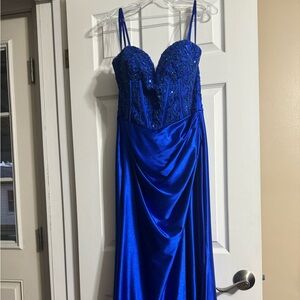 Royal Blue Stella Couture Prom Dress!!!